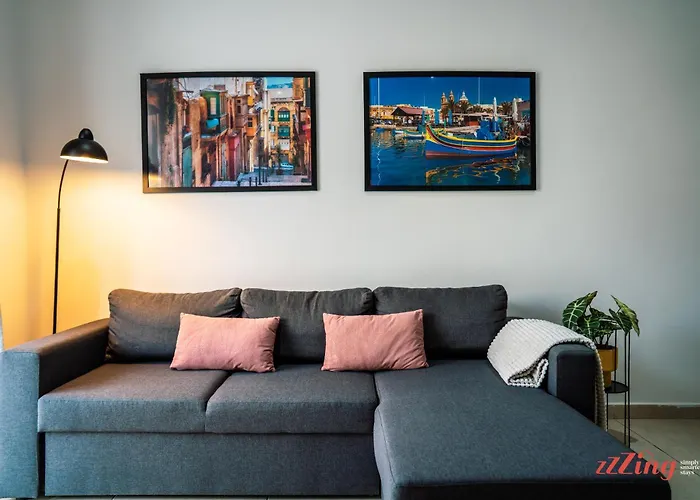 Dom wakacyjny Marsaskala Duplex With Private Patio Near Promenade